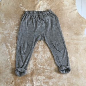 Lauren Manoogian Cashmere/linen harem joggers